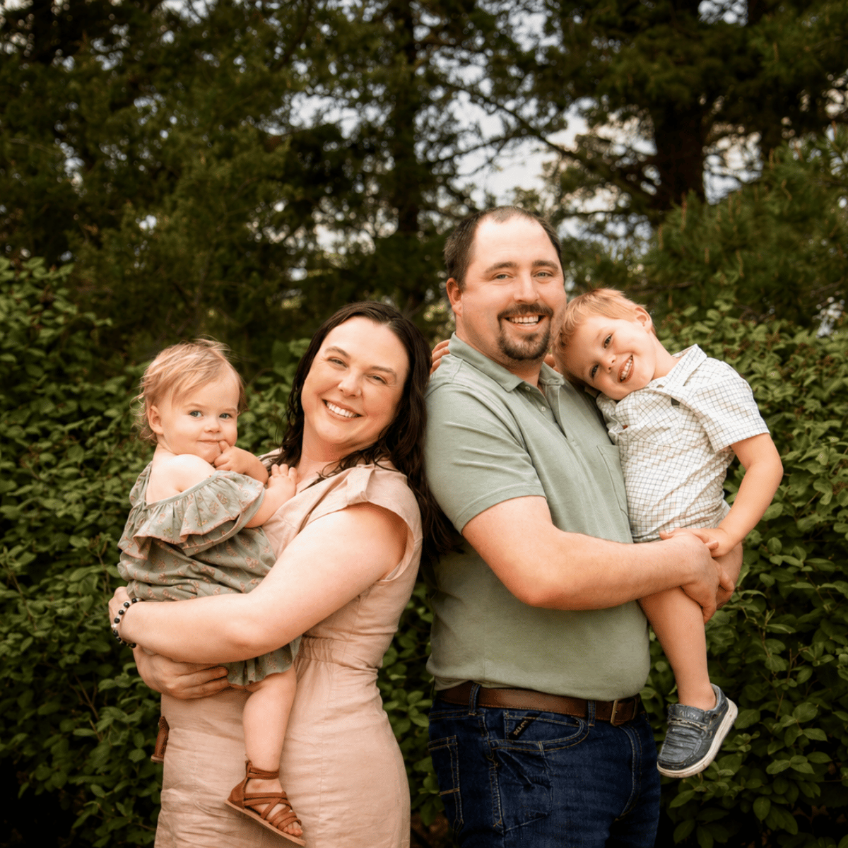 Emily and Kaden Roush