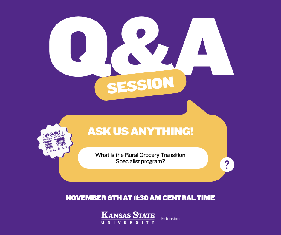Image with text reading Q&A Session, Ask Us Anything! November 6th at 11:30 AM Central Time.